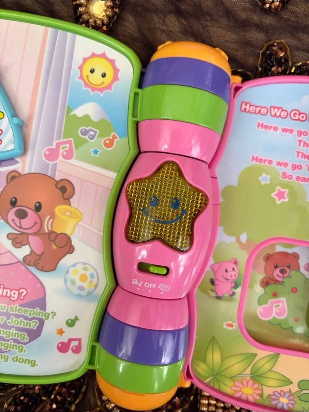 VTech Musical Rhymes Book Educational Toys For 6 month -3 Years Olds Toddler